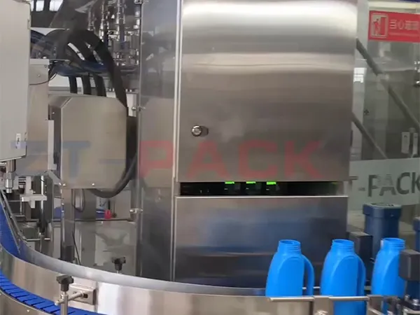 Llenadora con seguimiento magnético