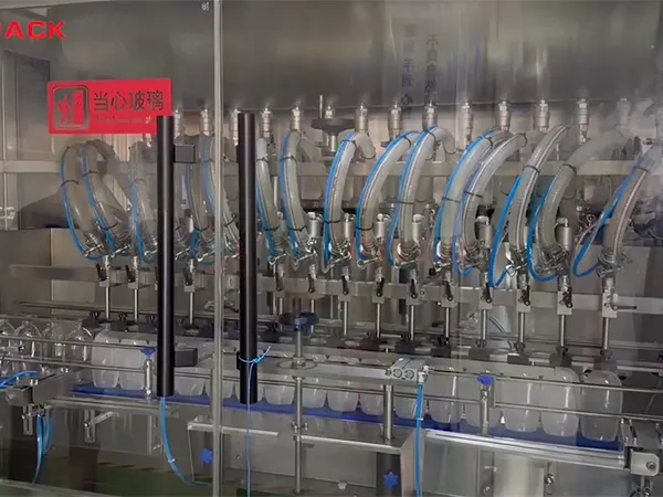 Tapadora de botellas de detergente para ropa