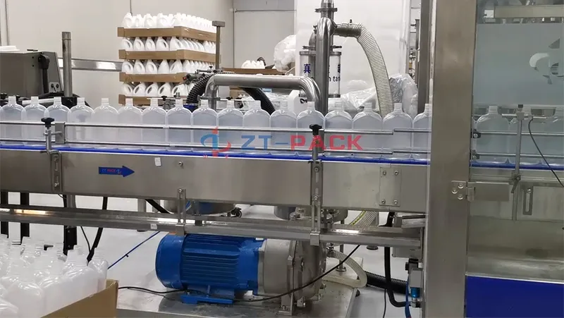 Máquinas de envasado de productos para el cuidado del hogar