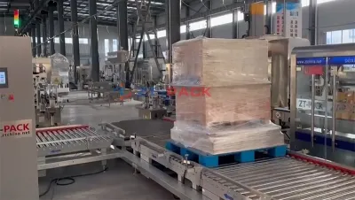 Máquina envolvedora de palets
