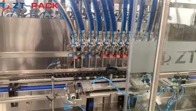 Línea de llenado de botellas pequeñas