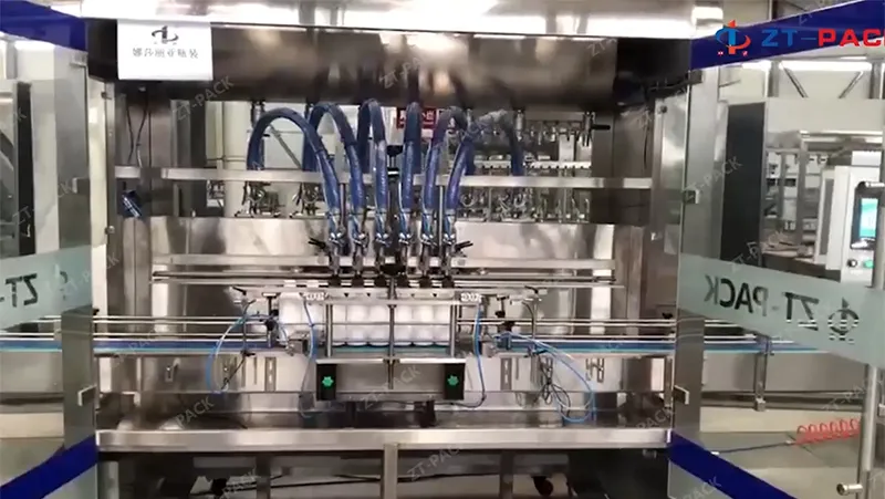 Línea de llenado de pesticidas de 1L-5L