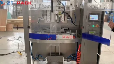 Llenadora y selladora vertical de 1-8 kg