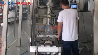 Llenadora y selladora vertical de sal de 1-5kg