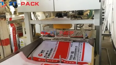 Llenadora y selladora vertical de bolsas de 50kg